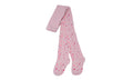 Collant Bulles Rose Coton Écologique