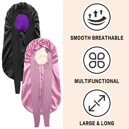 Bonnet Satin pour Dreadlocks
