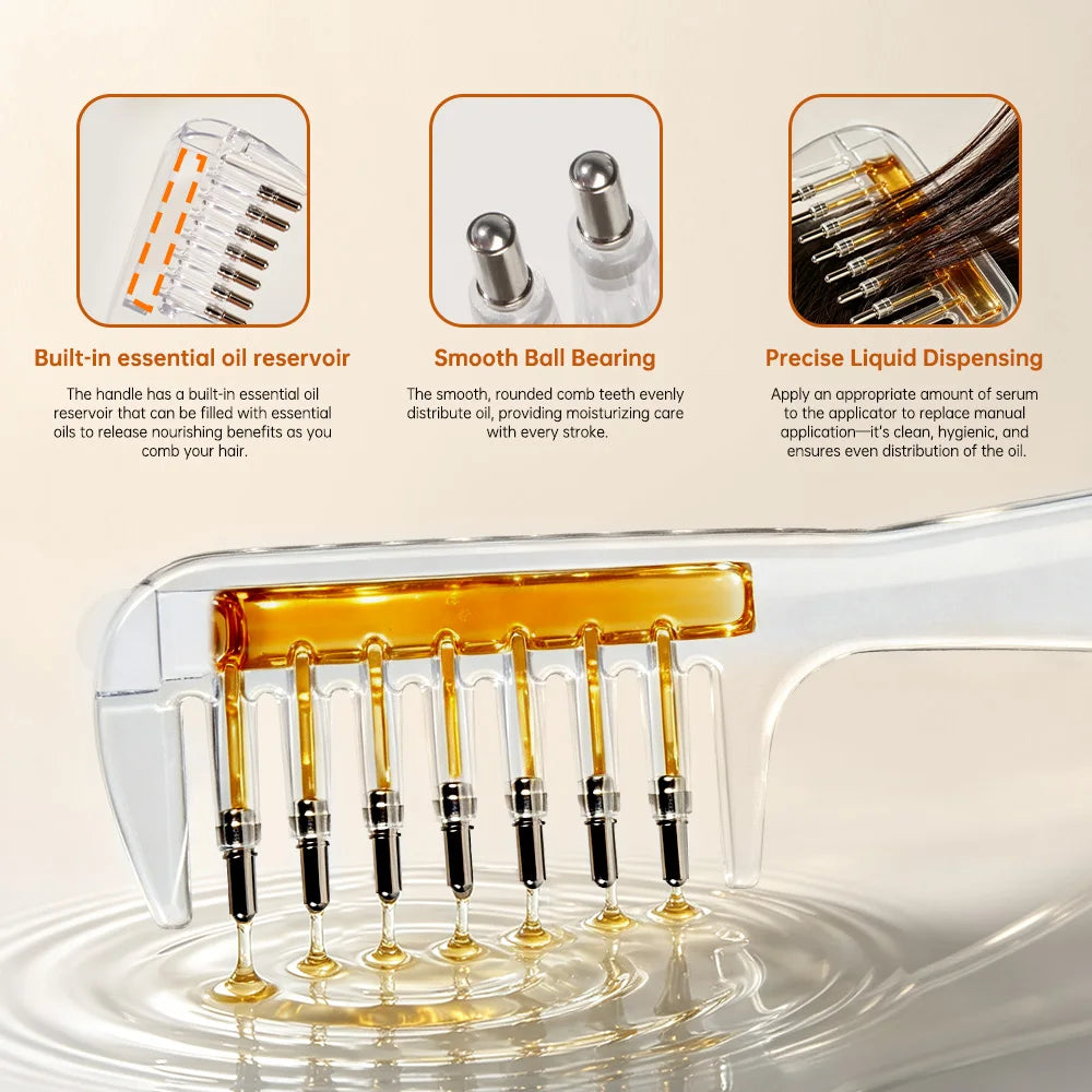 Peigne Applicateur d'Huiles Essentielles