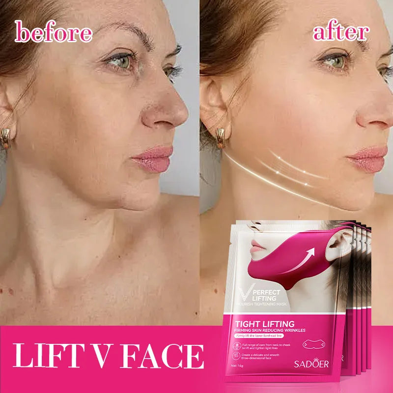Masque Liftant V-Shape | Raffermissant & Anti-Double Menton