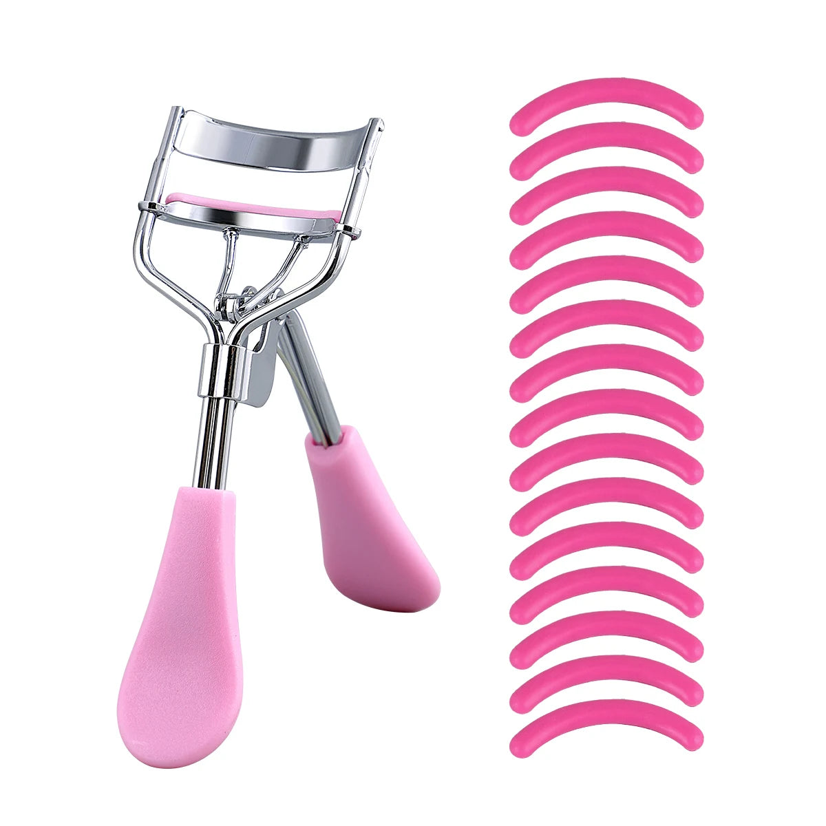 Recourbe-Cils Portable avec  Coussinets en Silicone