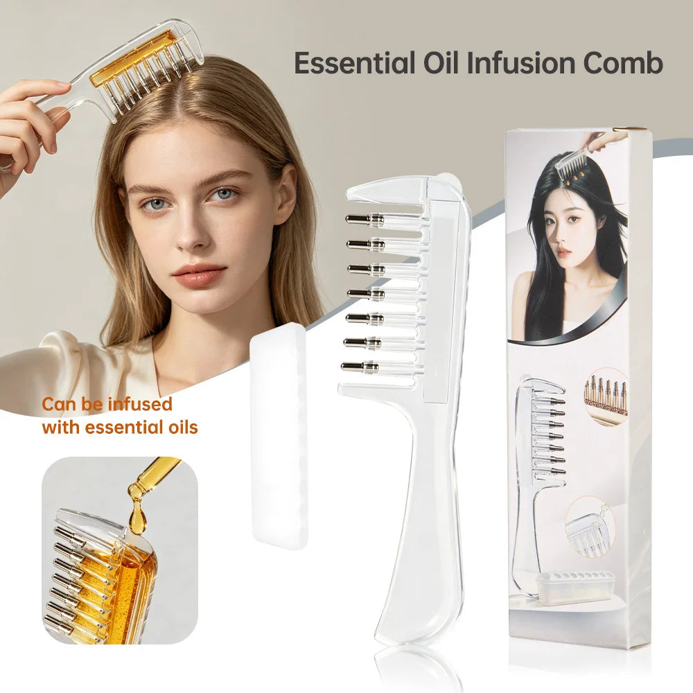Peigne Applicateur d'Huiles Essentielles