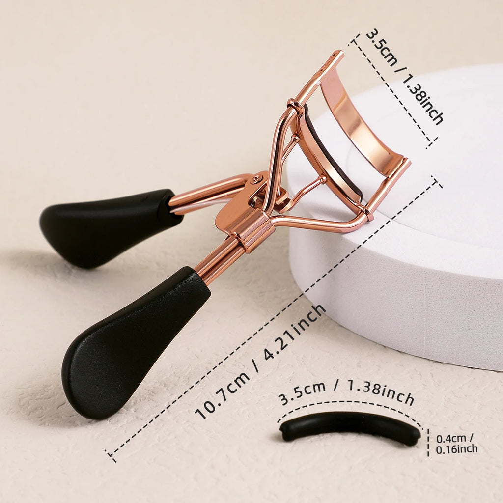 Recourbe-Cils Portable avec  Coussinets en Silicone