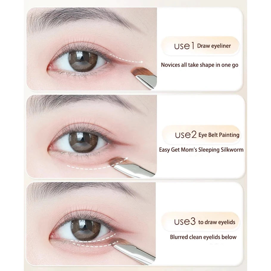 Pinceau Eyeliner Faucille MAANGE – Trait Précis & Regard Intense