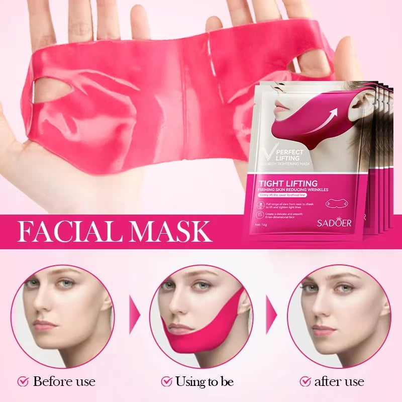 Masque Liftant V-Shape | Raffermissant & Anti-Double Menton