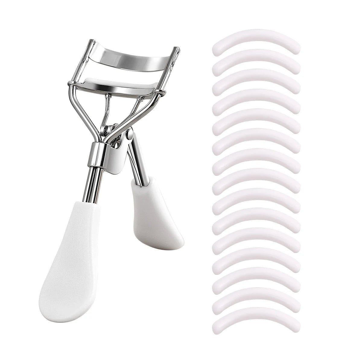Recourbe-Cils Portable avec  Coussinets en Silicone