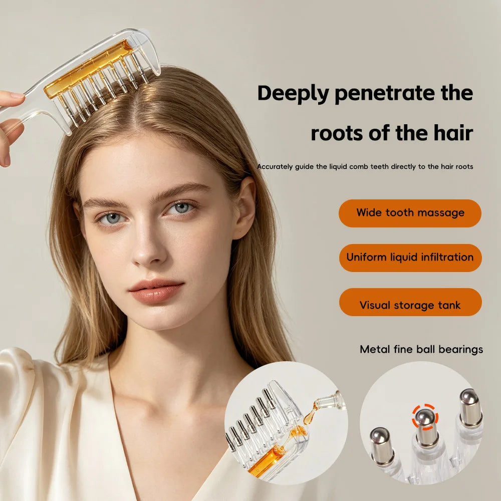 Peigne Applicateur d'Huiles Essentielles