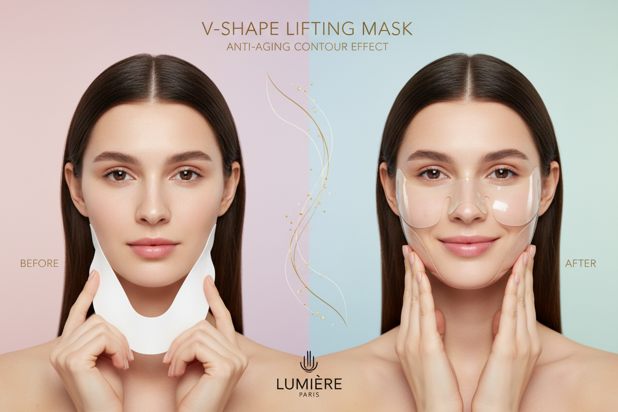 Masque lifting V-Shape anti-double menton
