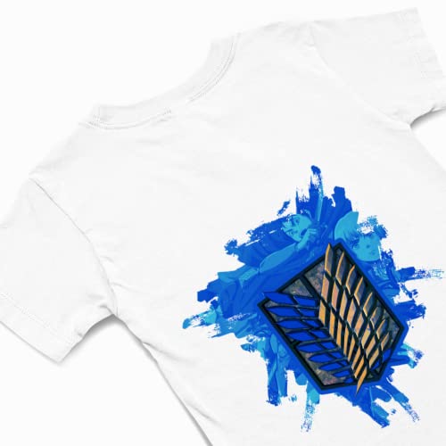 AOT Exploration Battalion Blue Emblem T-Shirt