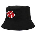 Naruto Reversible Akatsuki X Konoha Hidden Leaf Village Bucket Hat